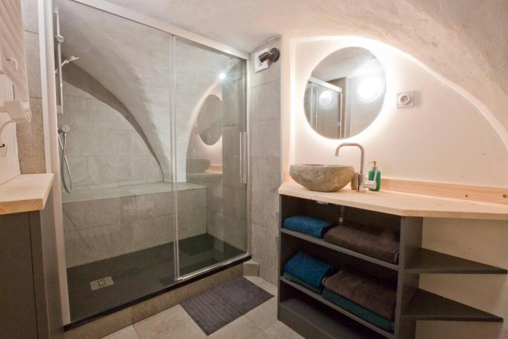 * Calme Et Cozy *Wifi*Vue Imprenable* Apartment Puy-Saint-Andre Ngoại thất bức ảnh